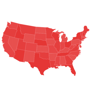 Map of USA | Priority Auto Group in Chesapeake VA
