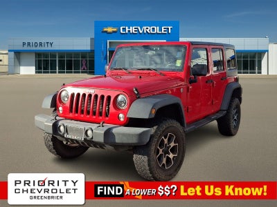 2017 Jeep Wrangler Unlimited Sport 4x4