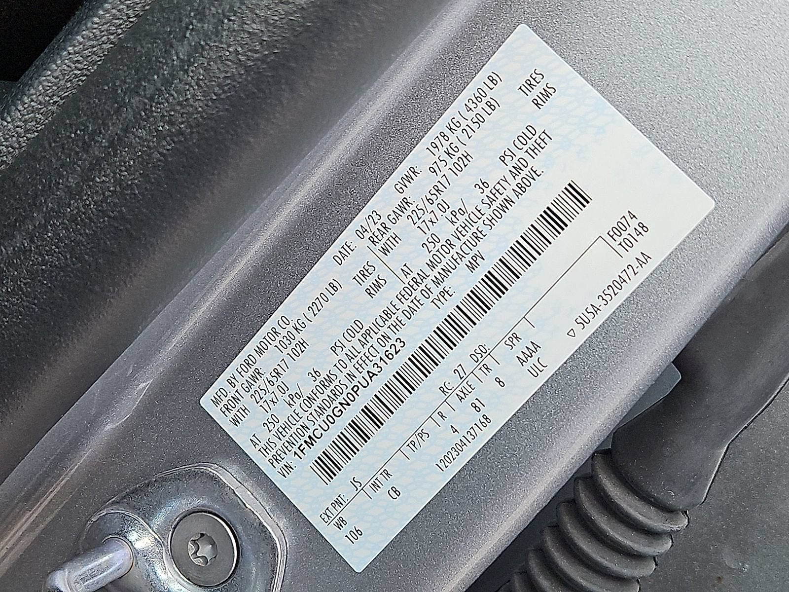 2023 Ford Escape Active