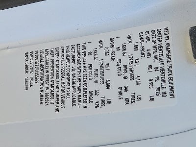 2024 Chevrolet Express Cutaway 3500 1WT