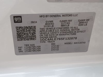 2025 Chevrolet Silverado 2500 HD WT