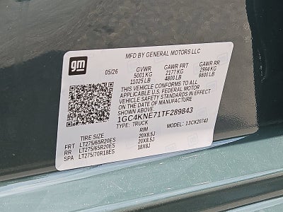 2026 Chevrolet Silverado 2500 HD LT