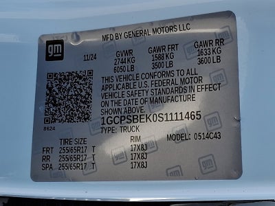 2025 Chevrolet Colorado WT/LT