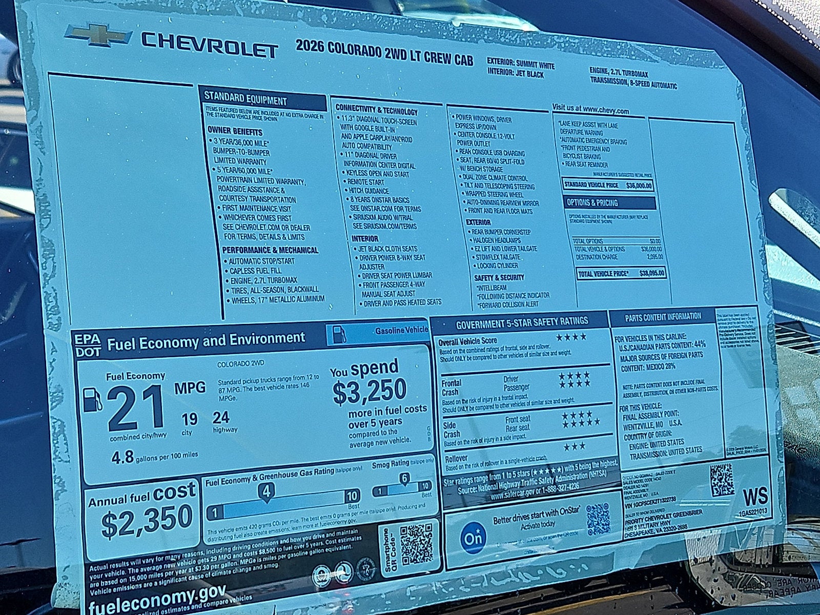 2026 Chevrolet Colorado LT