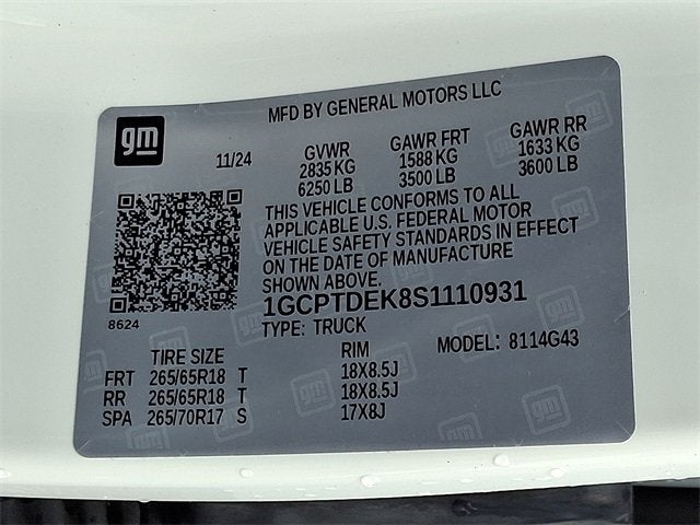 2025 Chevrolet Colorado Z71