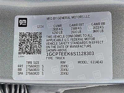 2025 Chevrolet Colorado Trail Boss