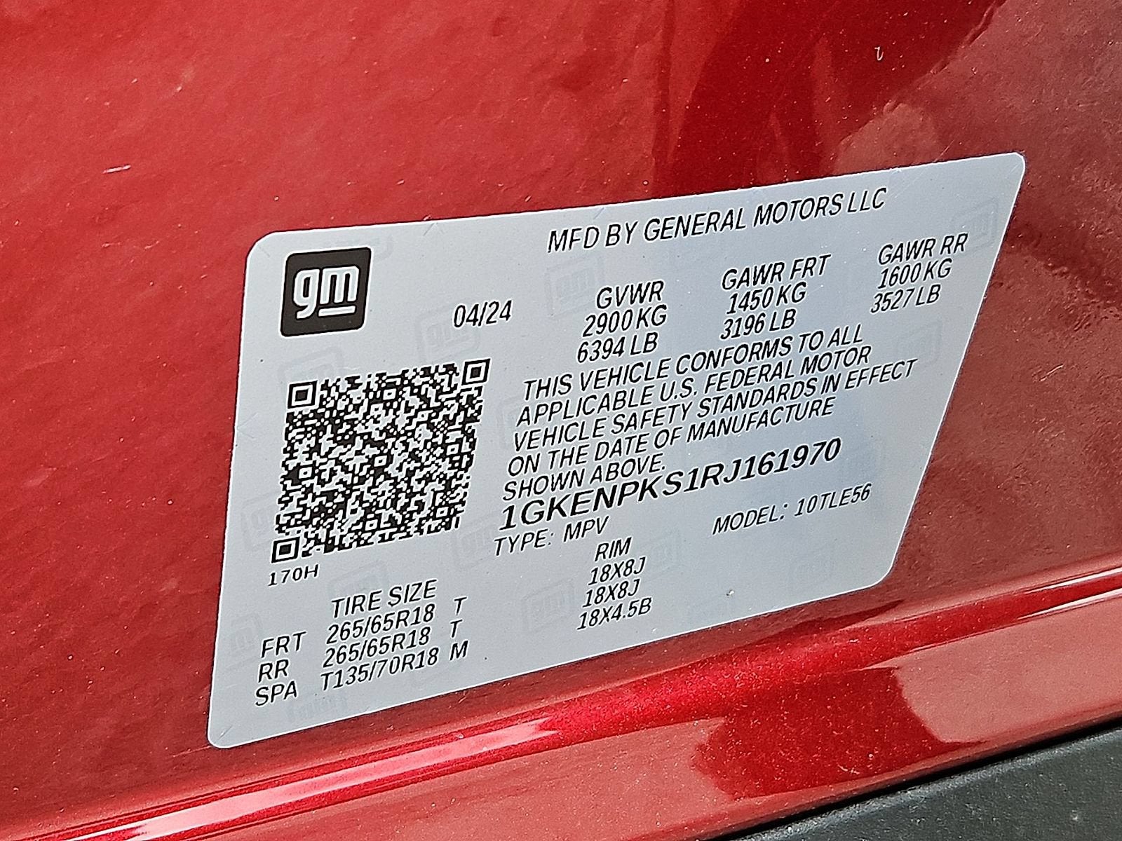2024 GMC Acadia AT4