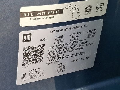 2026 Chevrolet Traverse RS