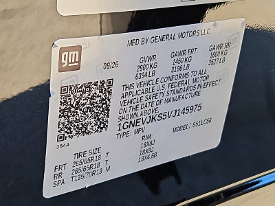 2027 Chevrolet Traverse Z71