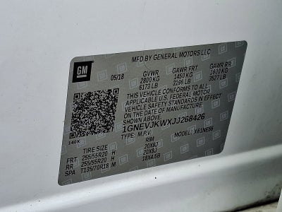 2018 Chevrolet Traverse Premier