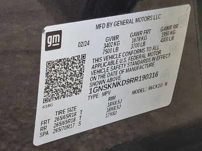 2024 Chevrolet Tahoe LT