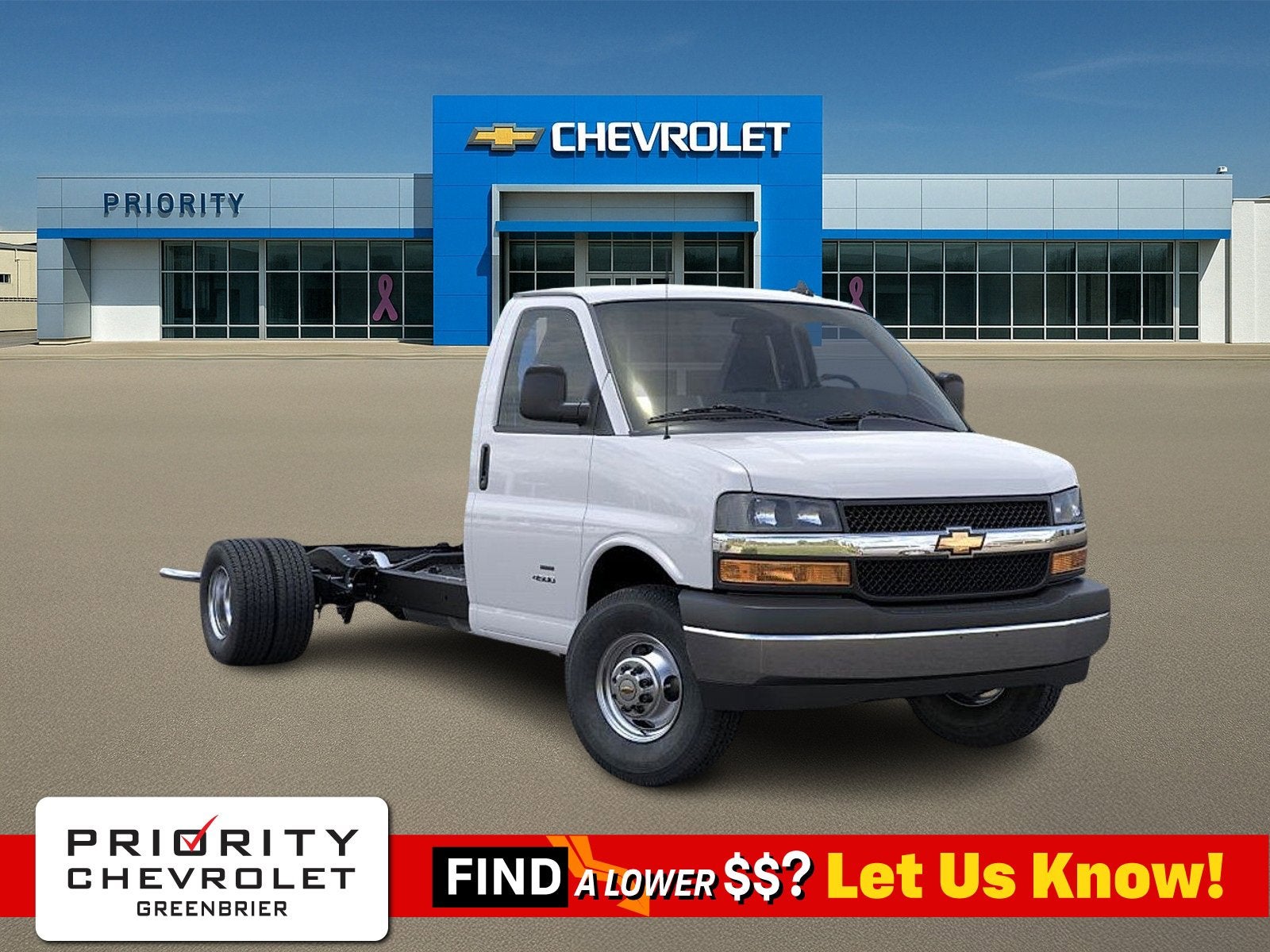 2025 Chevrolet Express Cutaway 3500 1WT
