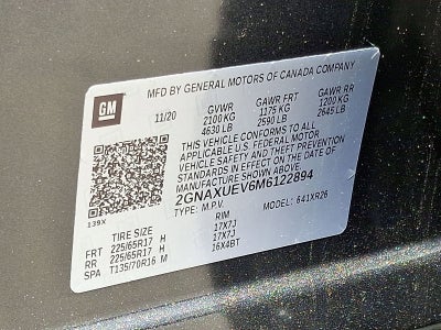 2021 Chevrolet Equinox LT