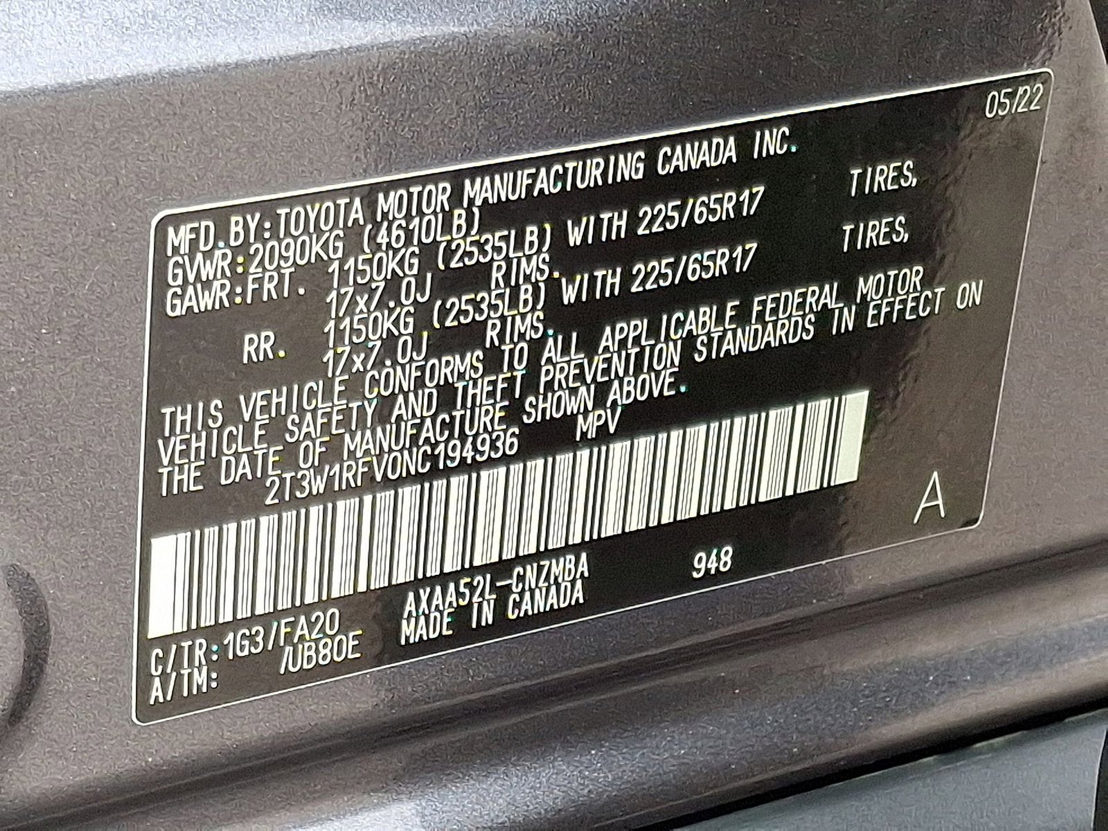 2022 Toyota RAV4 XLE