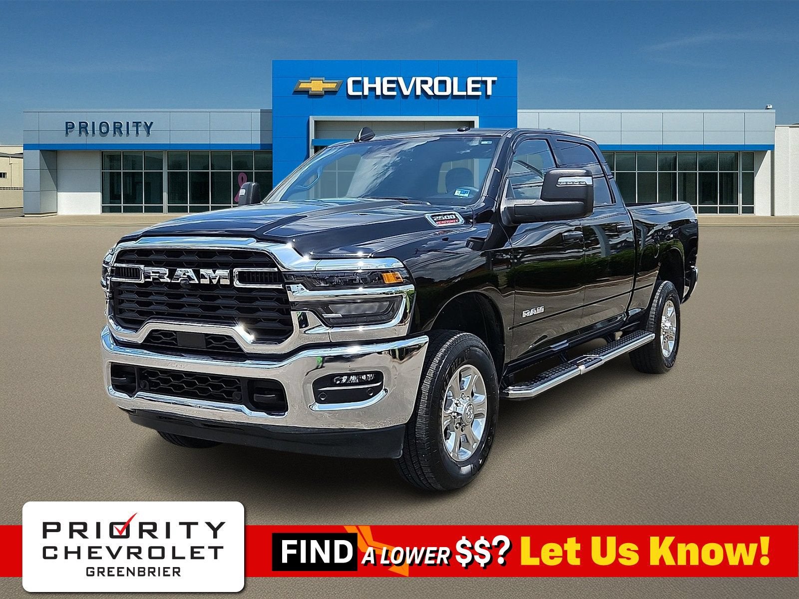 2025 RAM 2500 Big Horn Crew Cab 4x4 6'4" Box