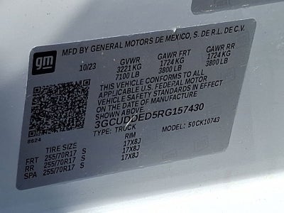 2024 Chevrolet Silverado 1500 LT