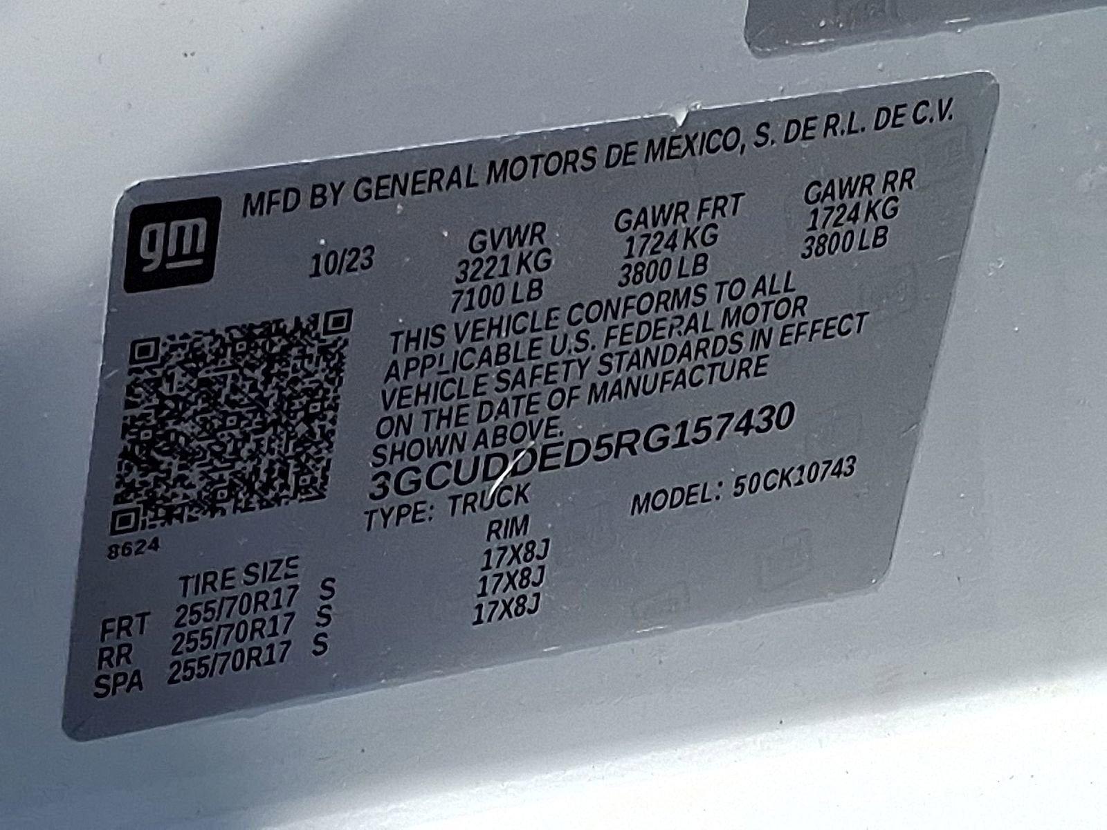 2024 Chevrolet Silverado 1500 LT