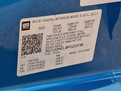 2023 Chevrolet Silverado 1500 ZR2