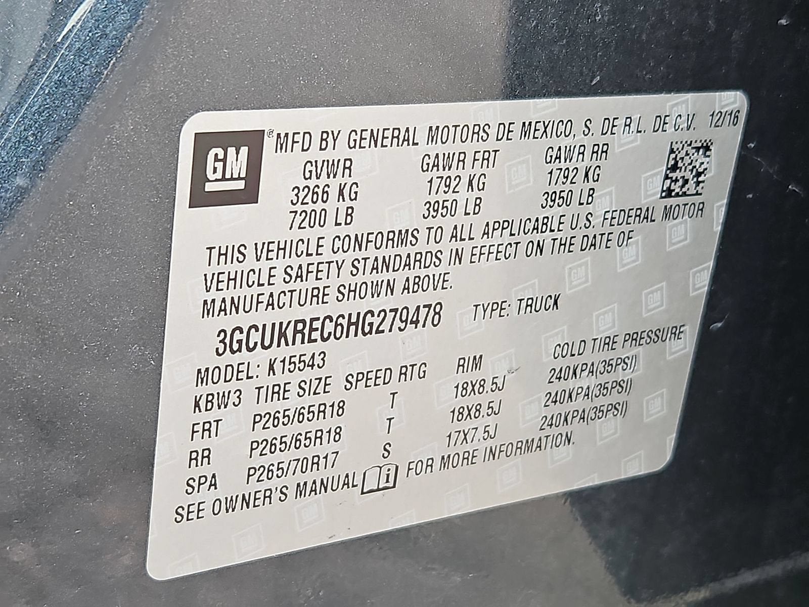 2017 Chevrolet Silverado 1500 LT
