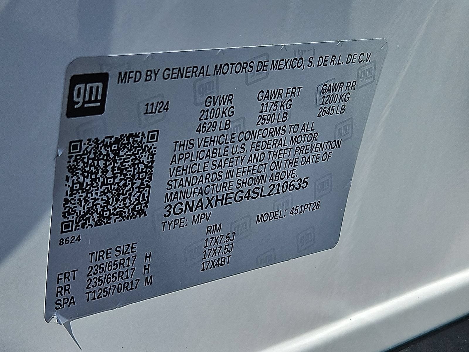 2025 Chevrolet Equinox LT