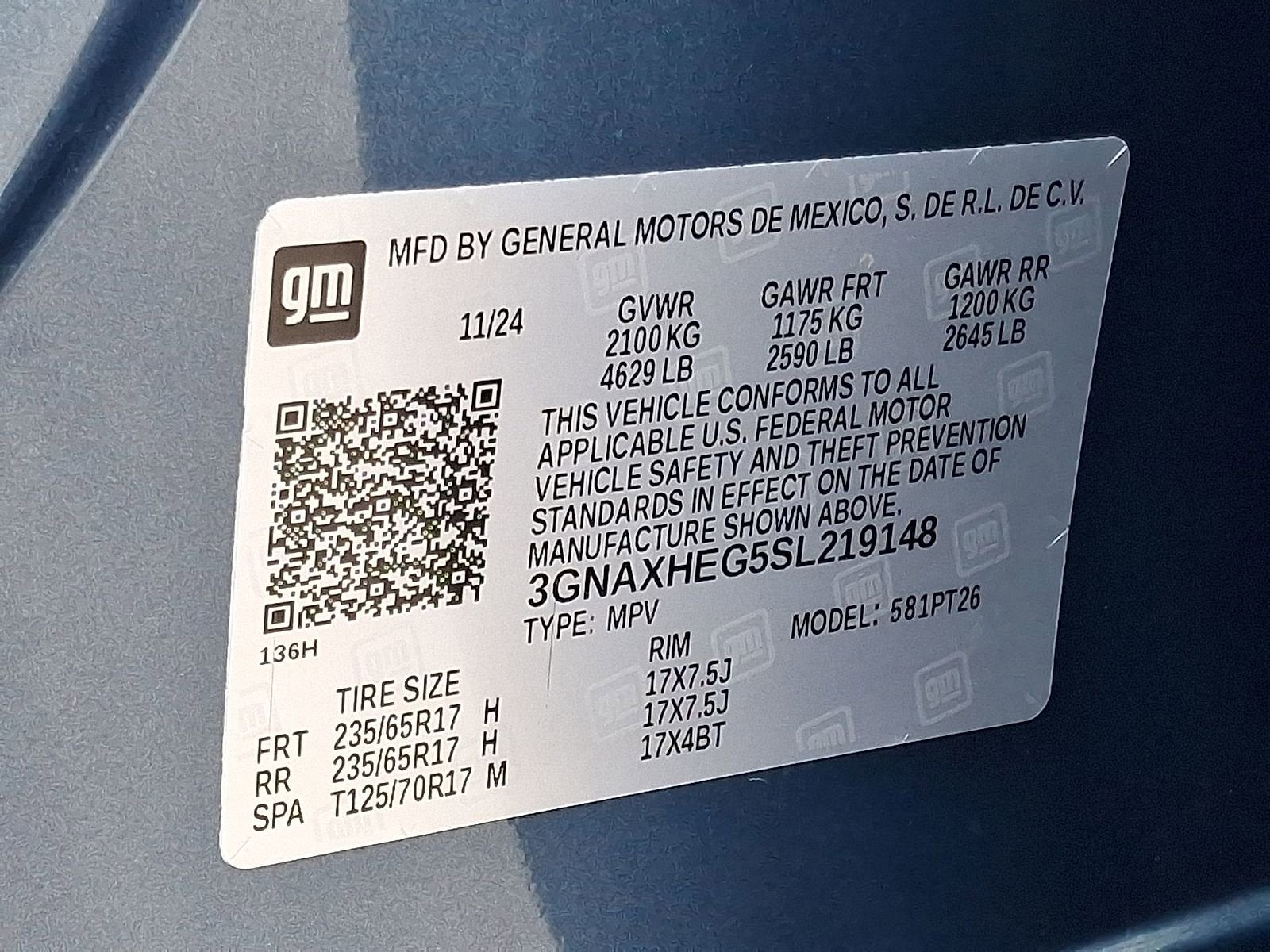 2025 Chevrolet Equinox LT
