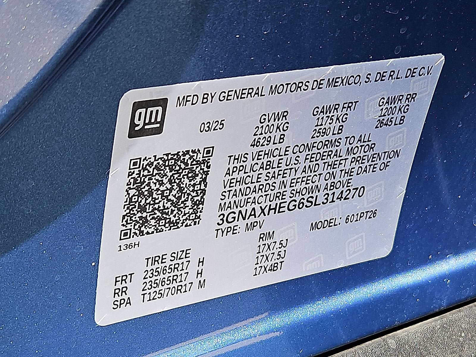 2025 Chevrolet Equinox LT