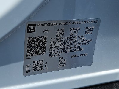 2026 Chevrolet Equinox RS