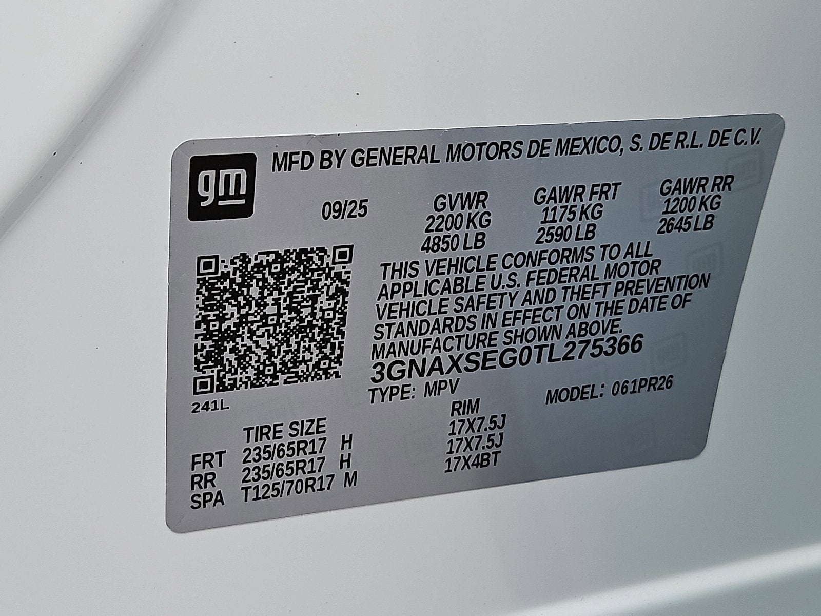 2026 Chevrolet Equinox ACTIV