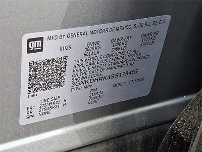 2025 Chevrolet Blazer EV RS