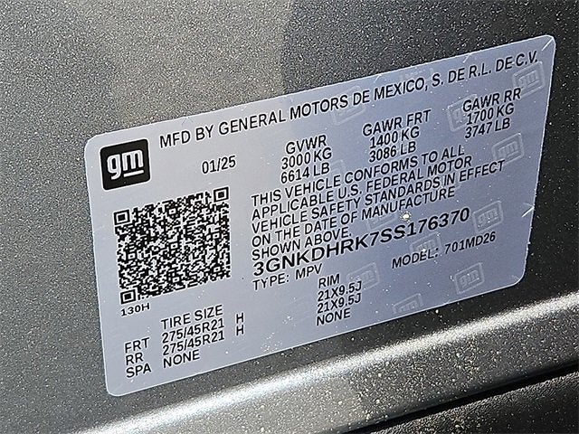 2025 Chevrolet Blazer EV RS