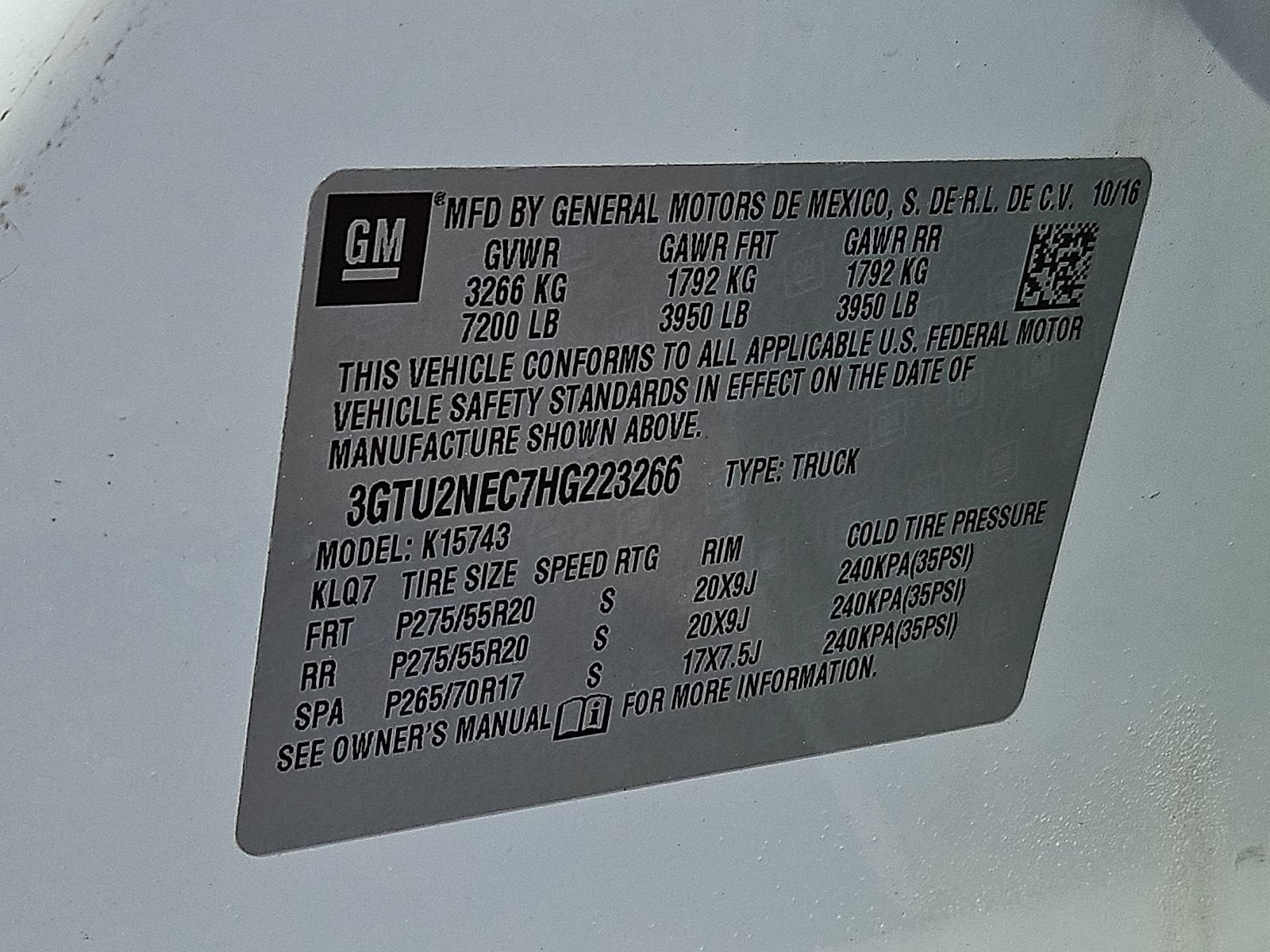 2017 GMC Sierra 1500 SLT