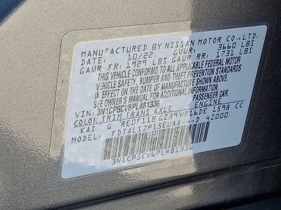 2023 Nissan Kicks SV Xtronic CVT