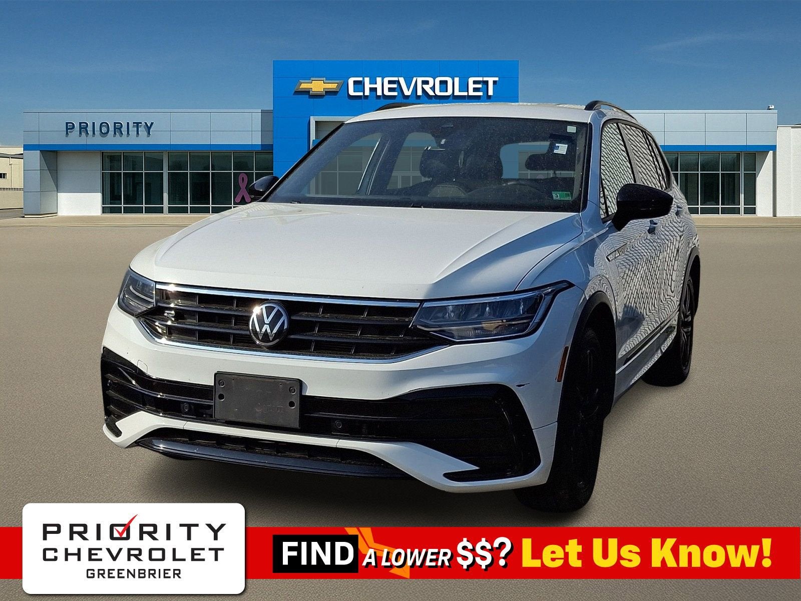 2022 Volkswagen Tiguan 2.0T SE R-Line Black