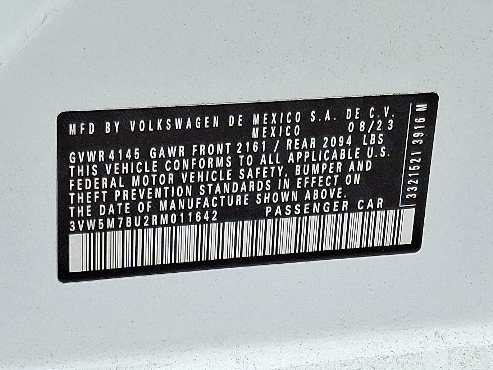 2024 Volkswagen Jetta 1.5T S