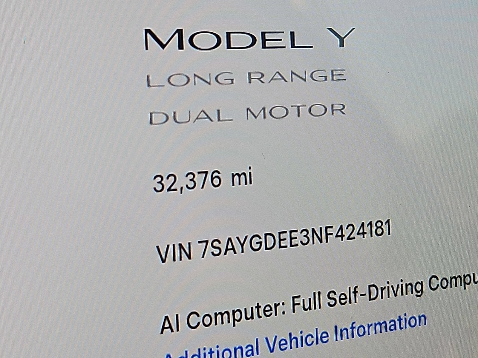 2022 Tesla Model Y Long Range Dual Motor All-Wheel Drive