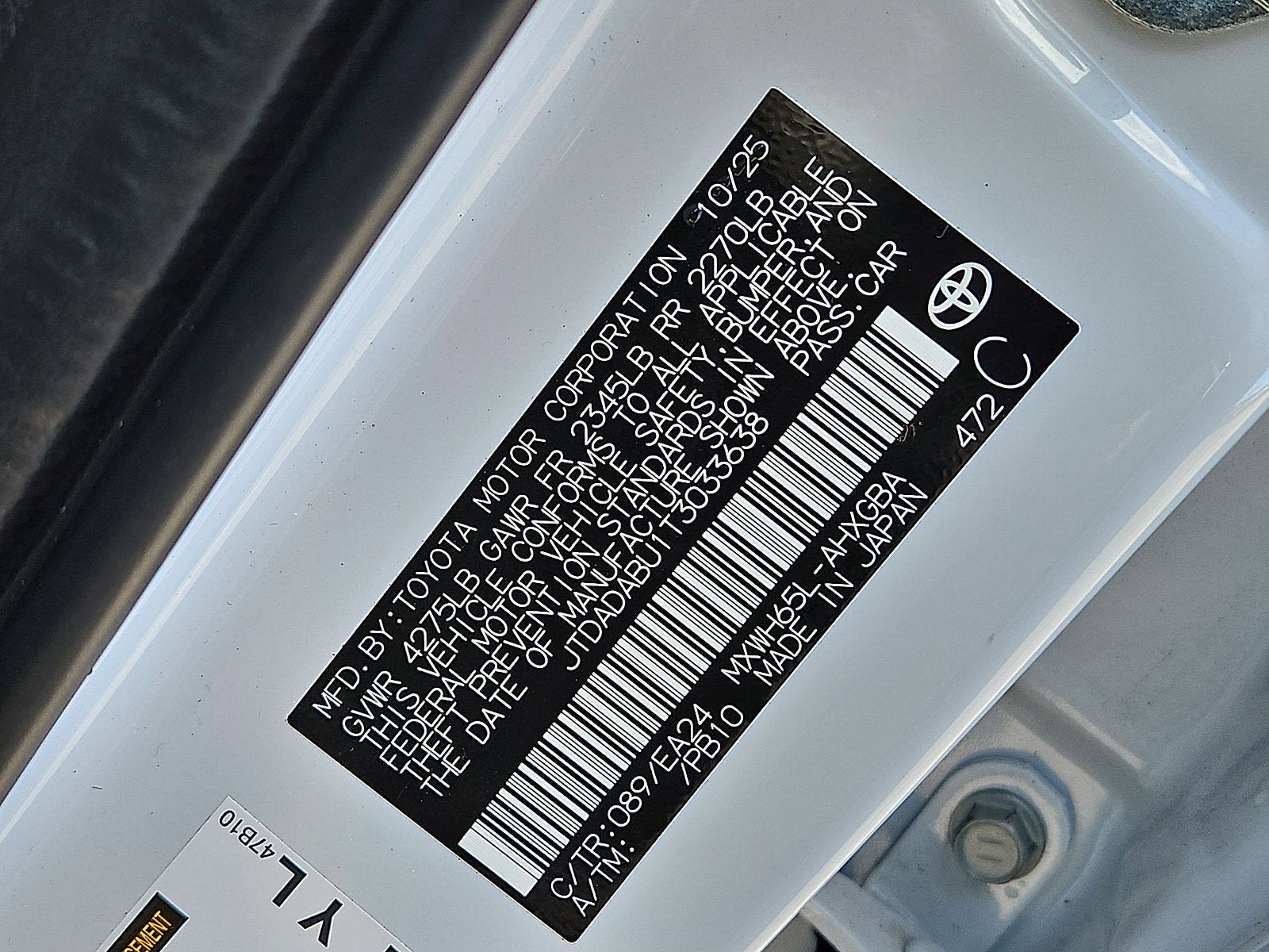 2026 Toyota Prius LE