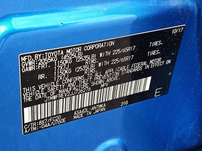2018 Toyota RAV4 XLE