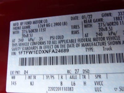 2022 Ford F-150 King Ranch