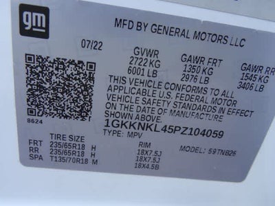 2023 GMC Acadia SLE