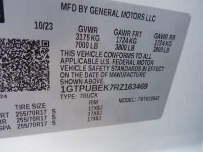 2024 GMC Sierra 1500 SLE