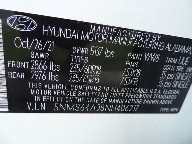 2022 Hyundai Santa Fe SEL