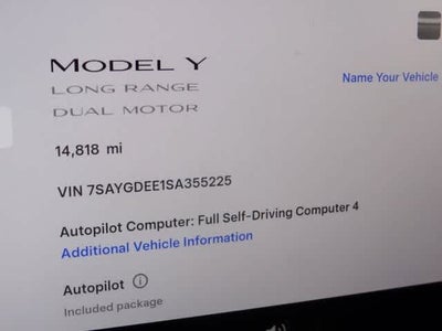 2025 Tesla Model Y Long Range