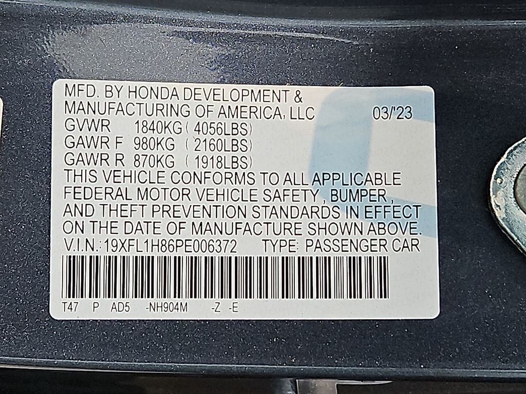 2023 Honda Civic Sport Touring