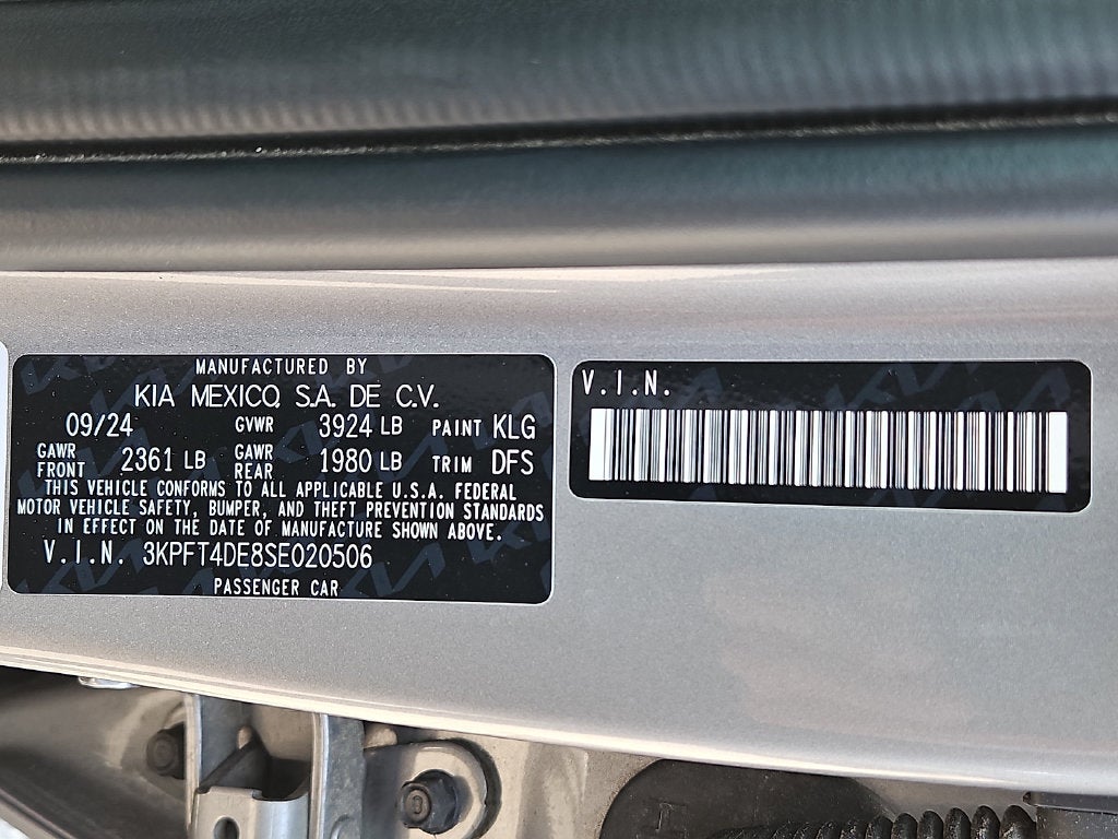 2025 Kia K4 LXS