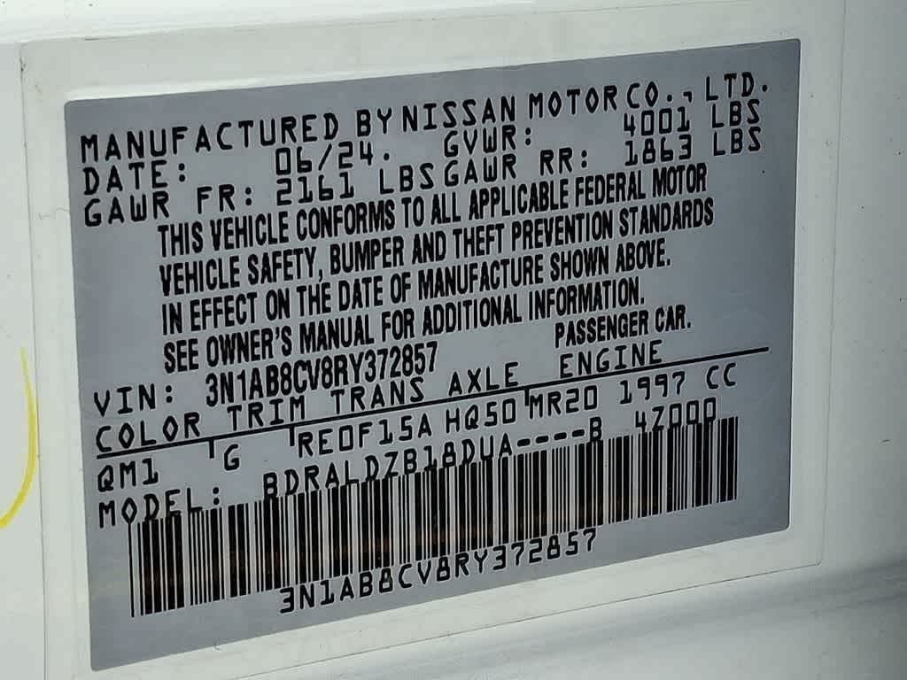 2024 Nissan Sentra SV