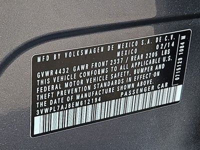 2014 Volkswagen Jetta TDI