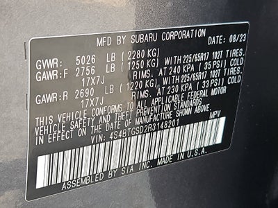 2024 Subaru Outback Wilderness
