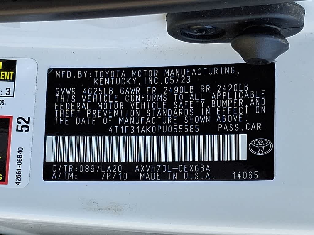 2023 Toyota Camry Hybrid XLE