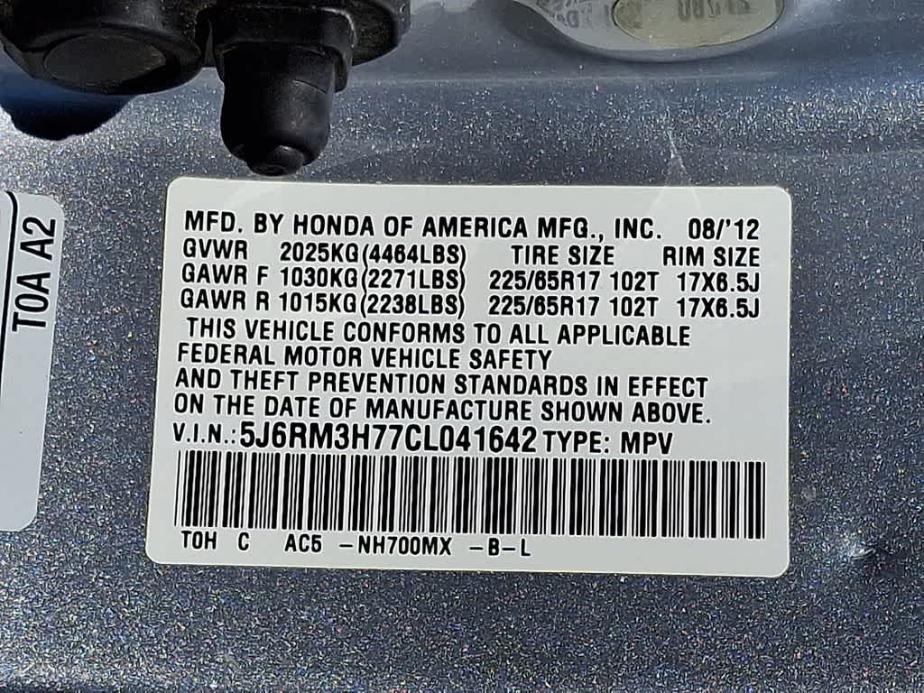 2012 Honda CR-V Base
