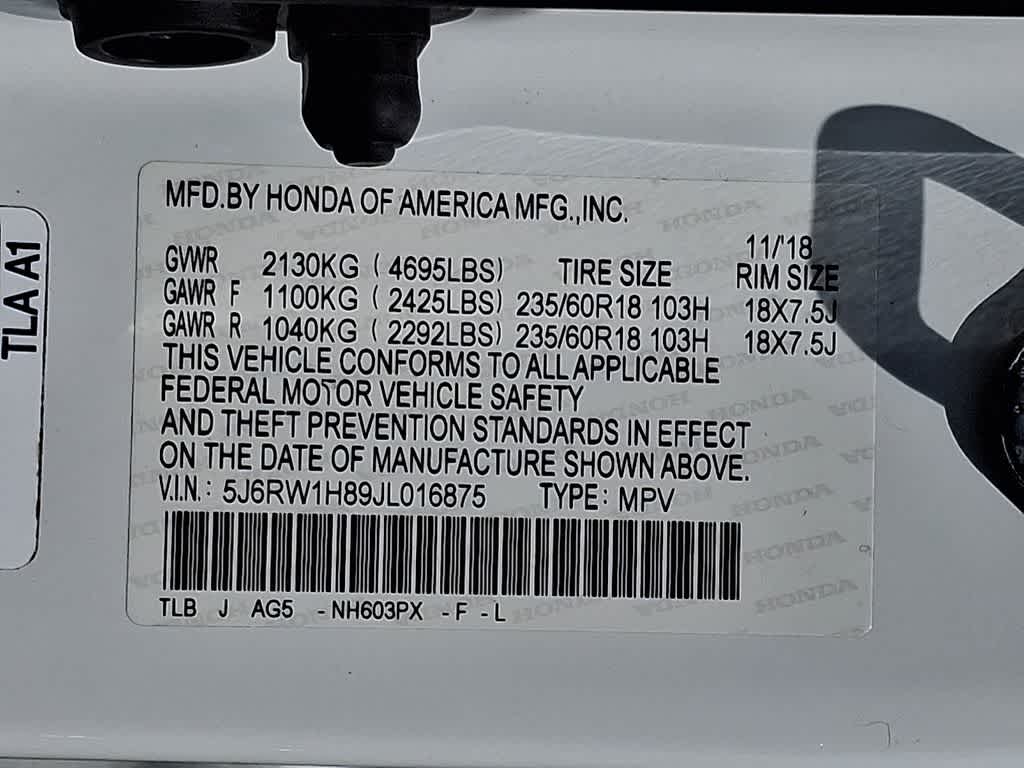 2018 Honda CR-V EX-L